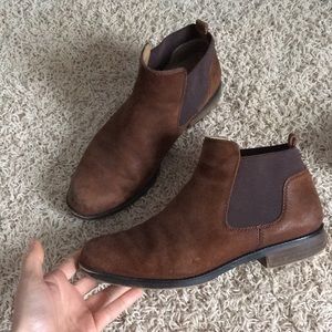 Franco Sarto Ankle leather boots